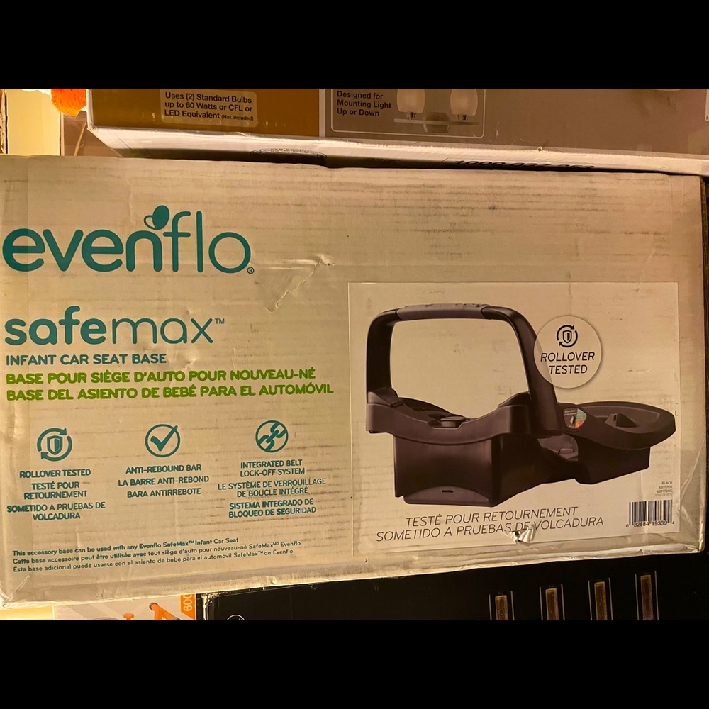 COPY - Evenflo safe max car seat base